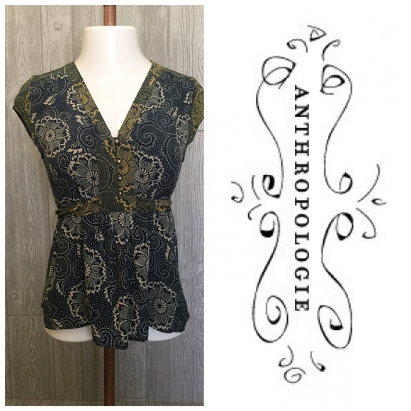 Anthropologie Tops - ⬇️$30 Anthropologie edema and estylle silk top 4
